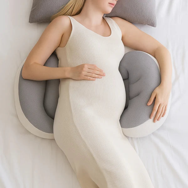 BumpRest™ — Maternity Side-Sleep Pillow