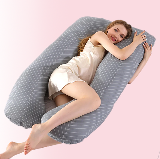 BumpNest™ — U-Shaped Full Body Pillow